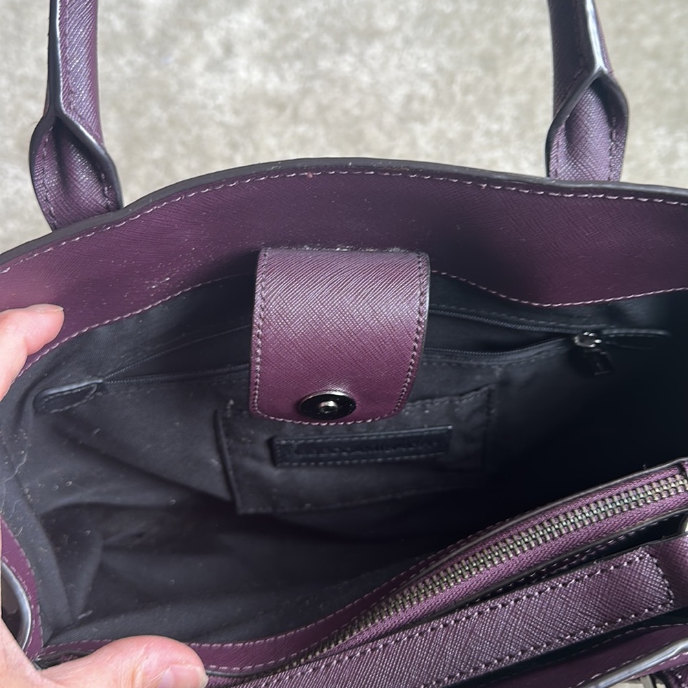 Rebecca Minkoff Amorous Satchel in Dark Cherry - Picture 7 of 11